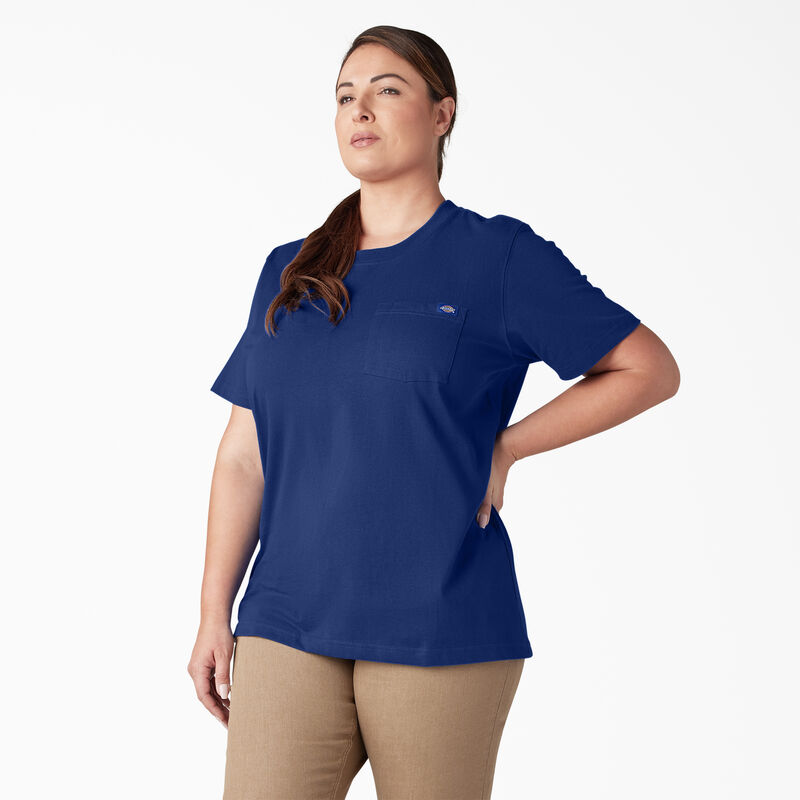 Dickies Plus Heavyweight Short Sleeve Pocket T-Shirt Surf Blue ID-THNAxpZ9