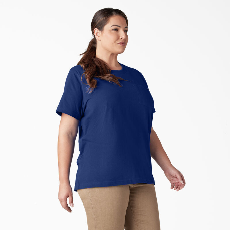 Dickies Plus Heavyweight Short Sleeve Pocket T-Shirt Surf Blue ID-THNAxpZ9