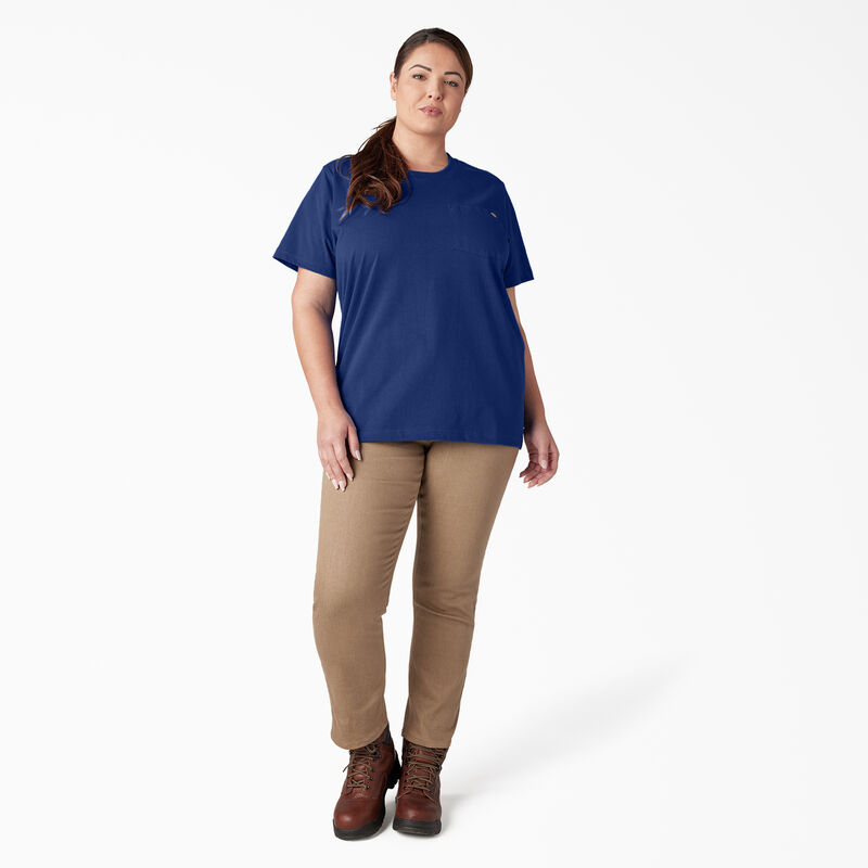 Dickies Plus Heavyweight Short Sleeve Pocket T-Shirt Surf Blue ID-THNAxpZ9
