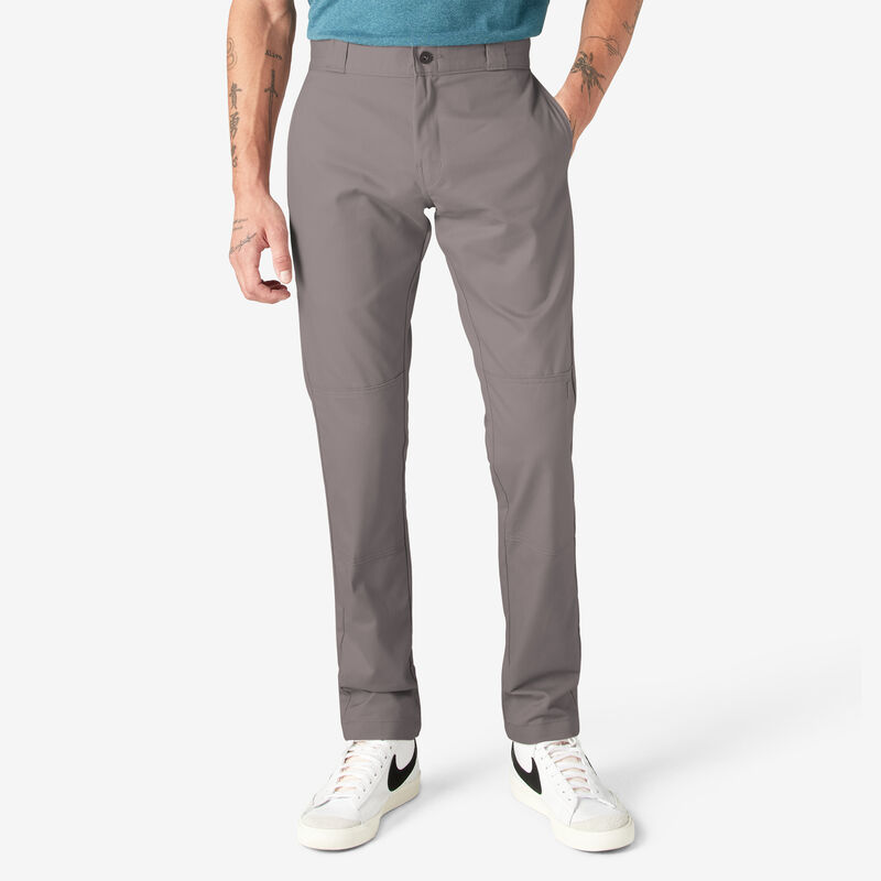 Dickies Skinny Fit Double Knee Work Pants Silver ID-TdwMcMoT
