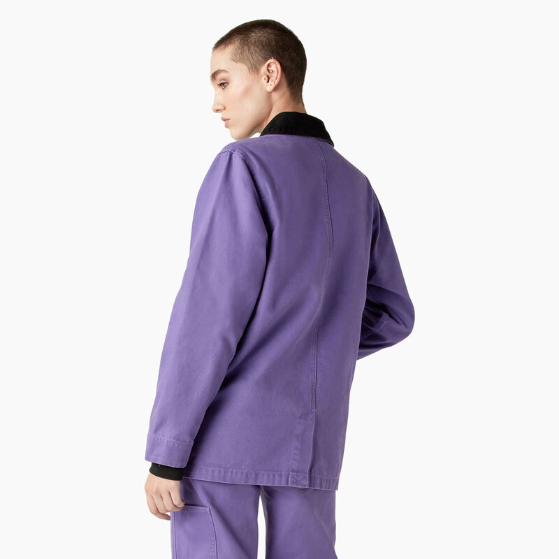 Dickies Duck Canvas Chore Coat Stonewashed Imperial Palace ID-TfsB5hRc