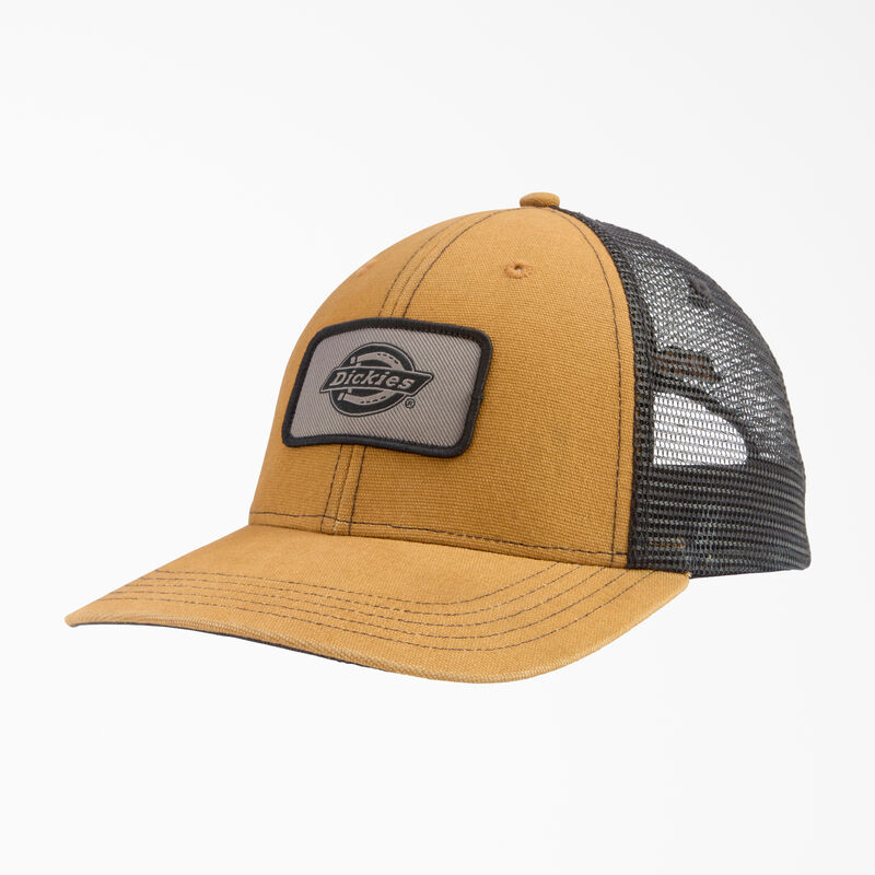 Dickies Canvas Trucker Cap Brown Duck ID-TsIVZrh9