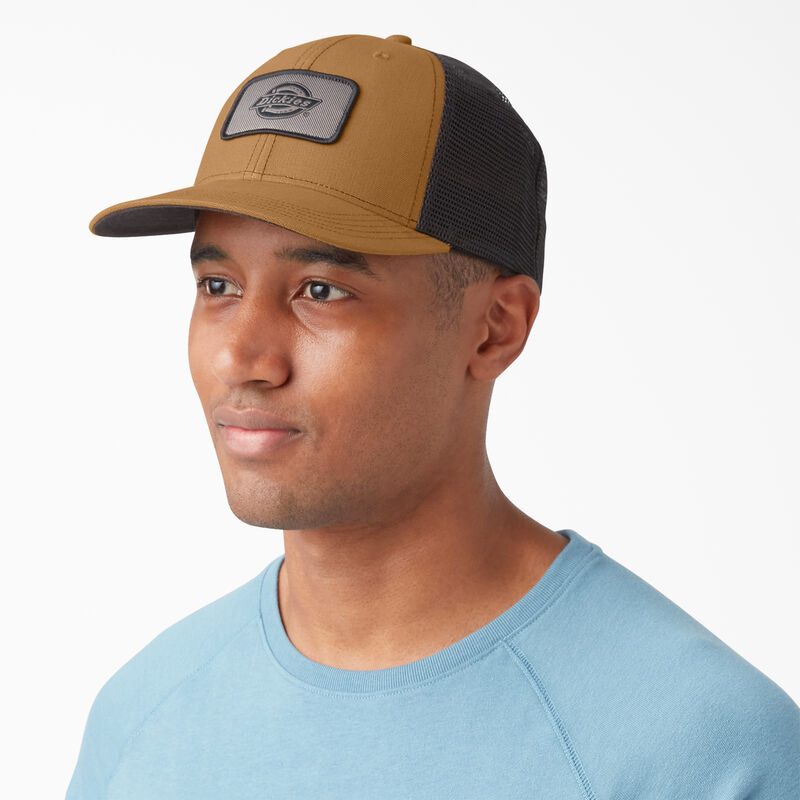 Dickies Canvas Trucker Cap Brown Duck ID-TsIVZrh9