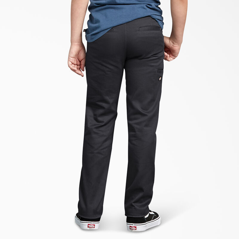 Dickies Boys' FLEX Skinny Fit Pants, 4-20 Black ID-Tze8p1EI