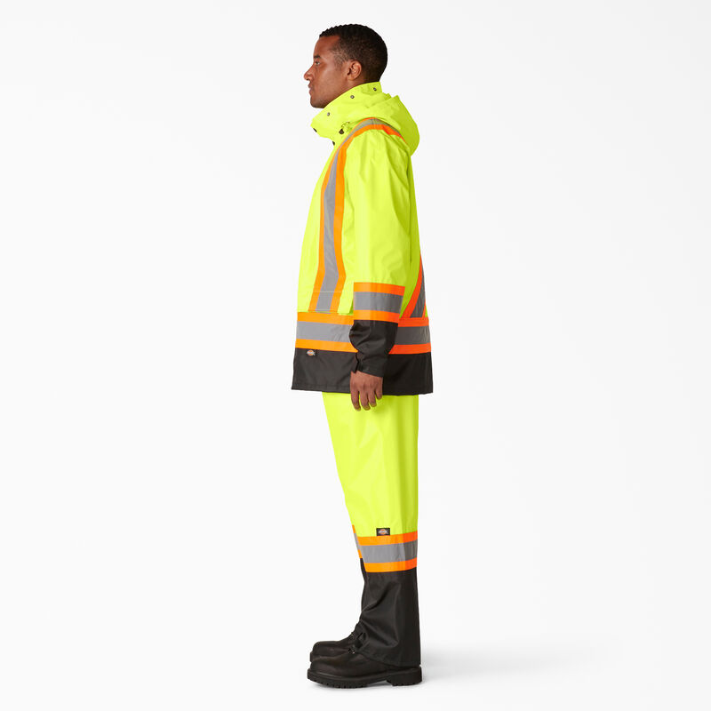 Dickies Hi Vis 2-Piece Safety Rain Suit ANSI Yellow ID-UH7kfykK