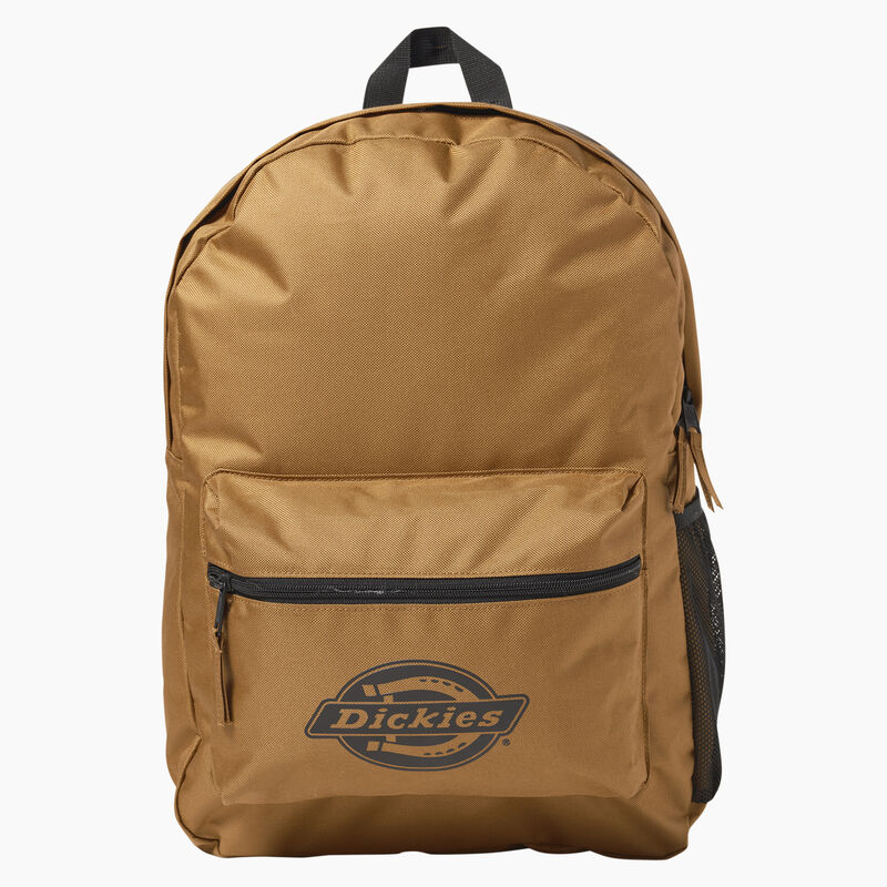 Dickies Logo Backpack Brown Duck ID-UJoFxikY