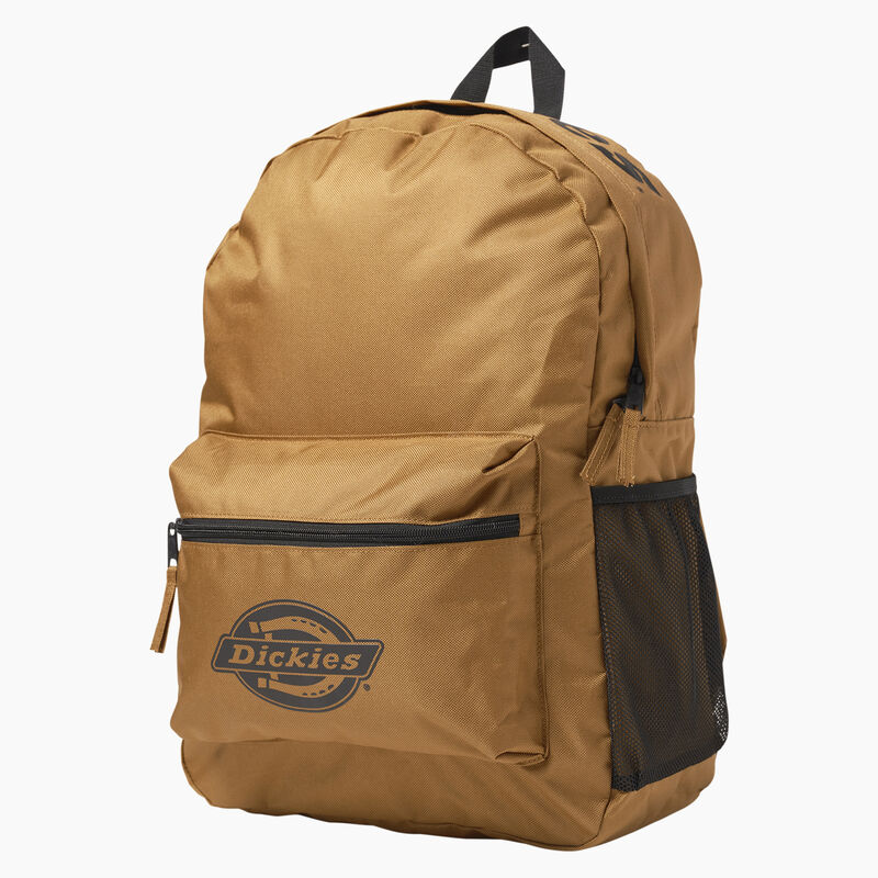 Dickies Logo Backpack Brown Duck ID-UJoFxikY