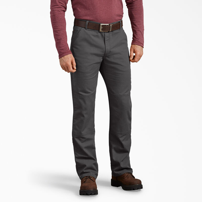 Dickies Regular Fit Duck Double Knee Pants Stonewashed Gray ID-UTcops6P