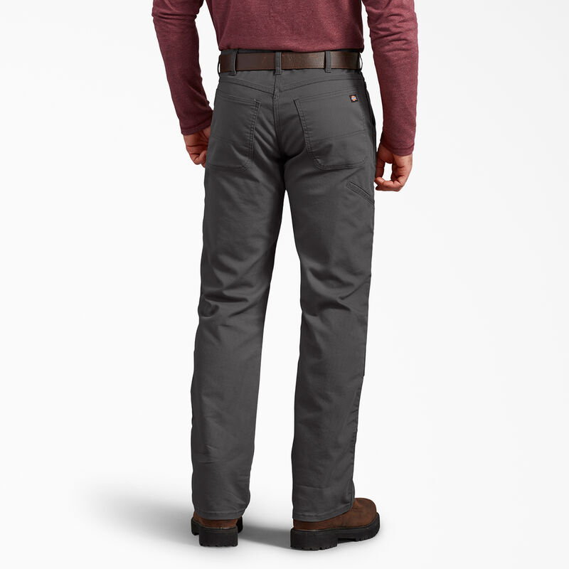 Dickies Regular Fit Duck Double Knee Pants Stonewashed Gray ID-UTcops6P
