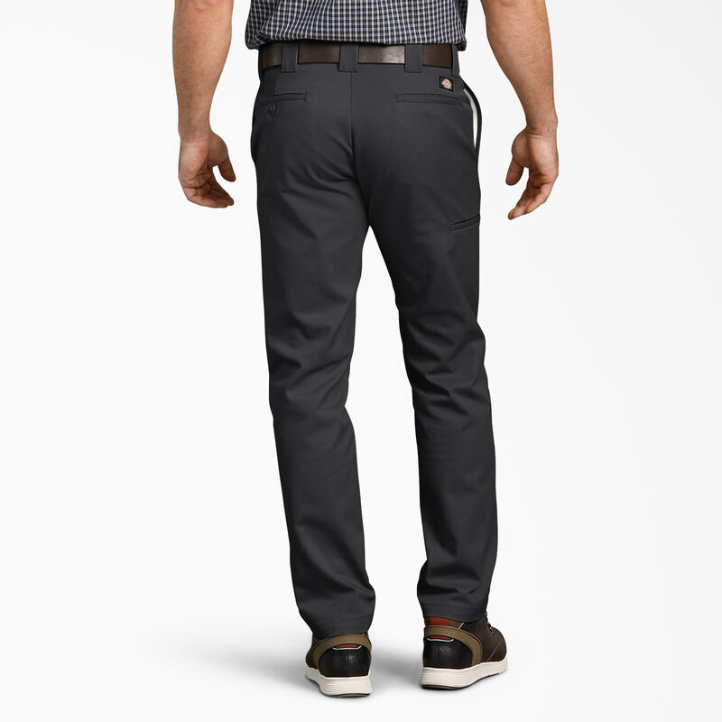 Dickies Slim Fit Tapered Leg Multi-Use Pocket Work Pants Black ID-UkpusRdG