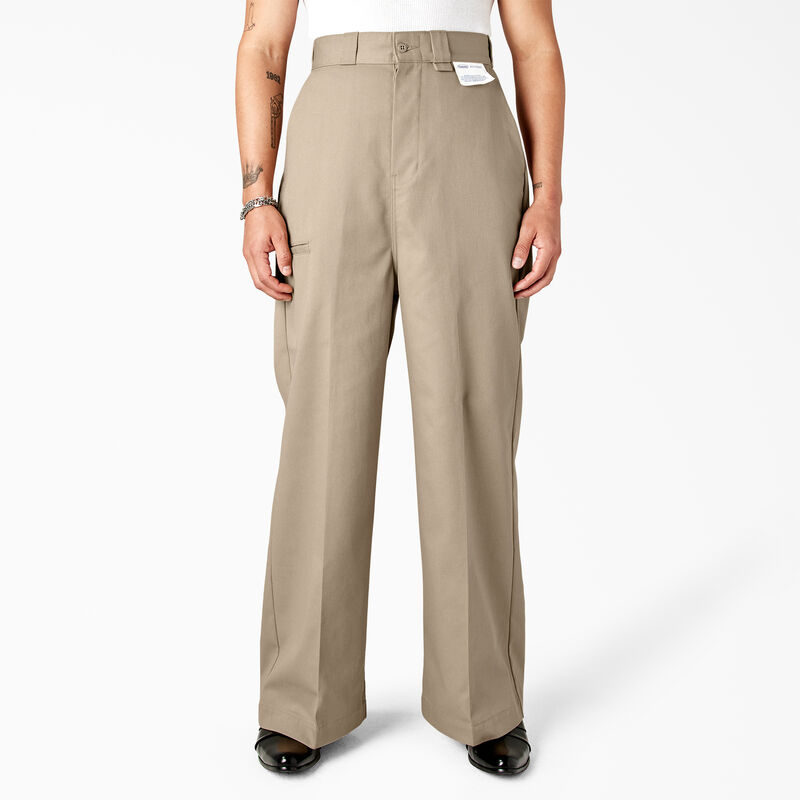 Dickies X Willy Chavarria Wide Leg Pants Desert Sand ID-UpK5nAzu