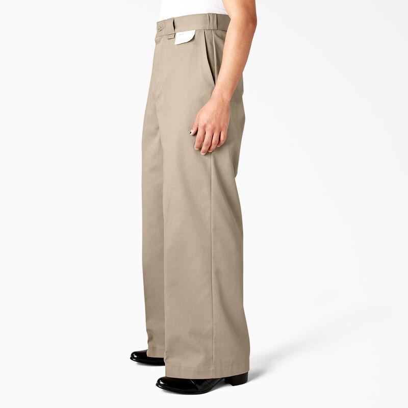 Dickies X Willy Chavarria Wide Leg Pants Desert Sand ID-UpK5nAzu