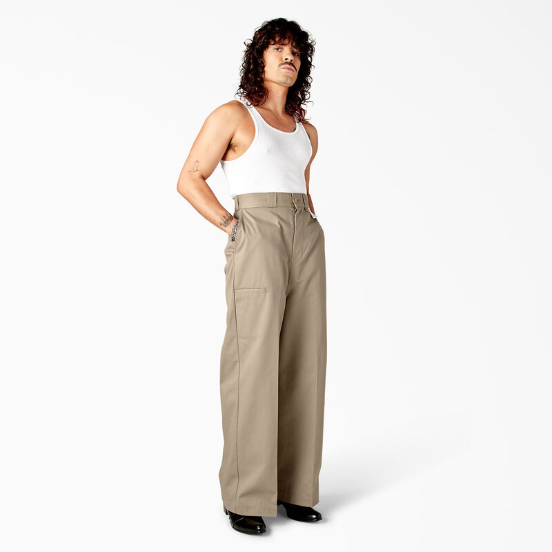 Dickies X Willy Chavarria Wide Leg Pants Desert Sand ID-UpK5nAzu