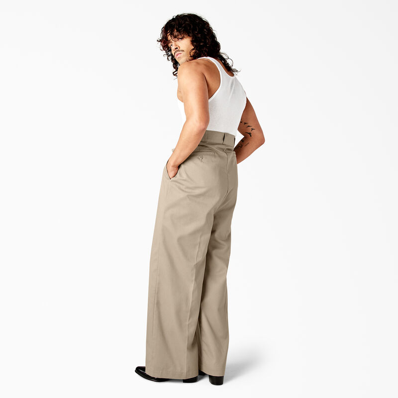 Dickies X Willy Chavarria Wide Leg Pants Desert Sand ID-UpK5nAzu