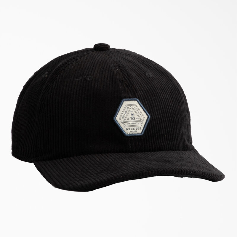 Dickies Low Pro Corduroy Cap Black ID-UzFJXJga
