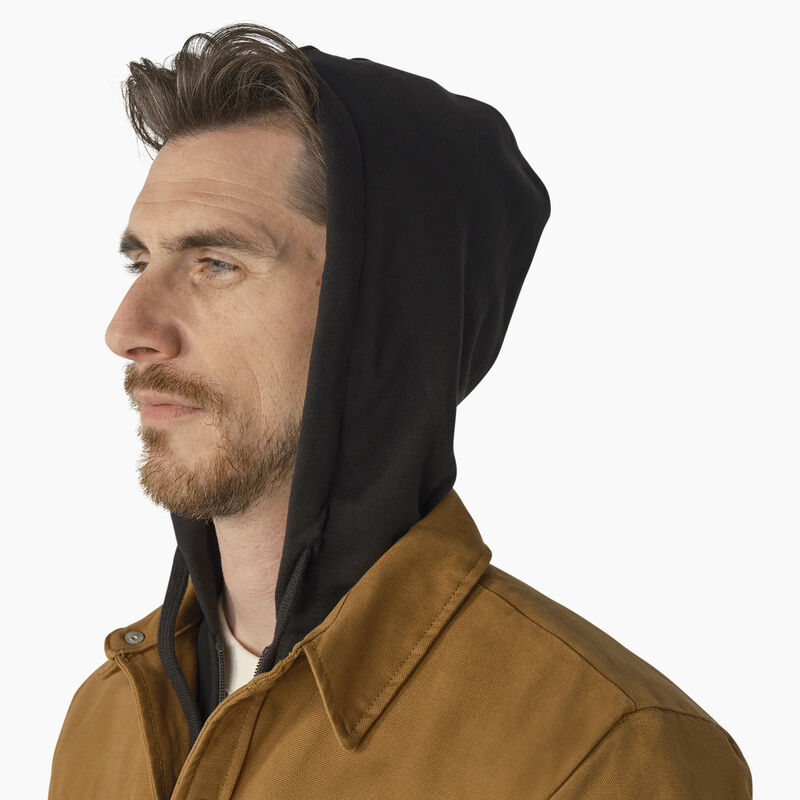 Dickies Skateboarding Duck Shirt Jacket Brown Duck ID-V1DypEic