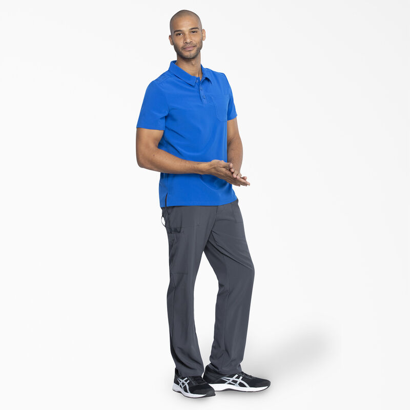 Dickies Men's EDS Essentials Medical Polo Shirt Royal Blue ID-V7U4yCMM