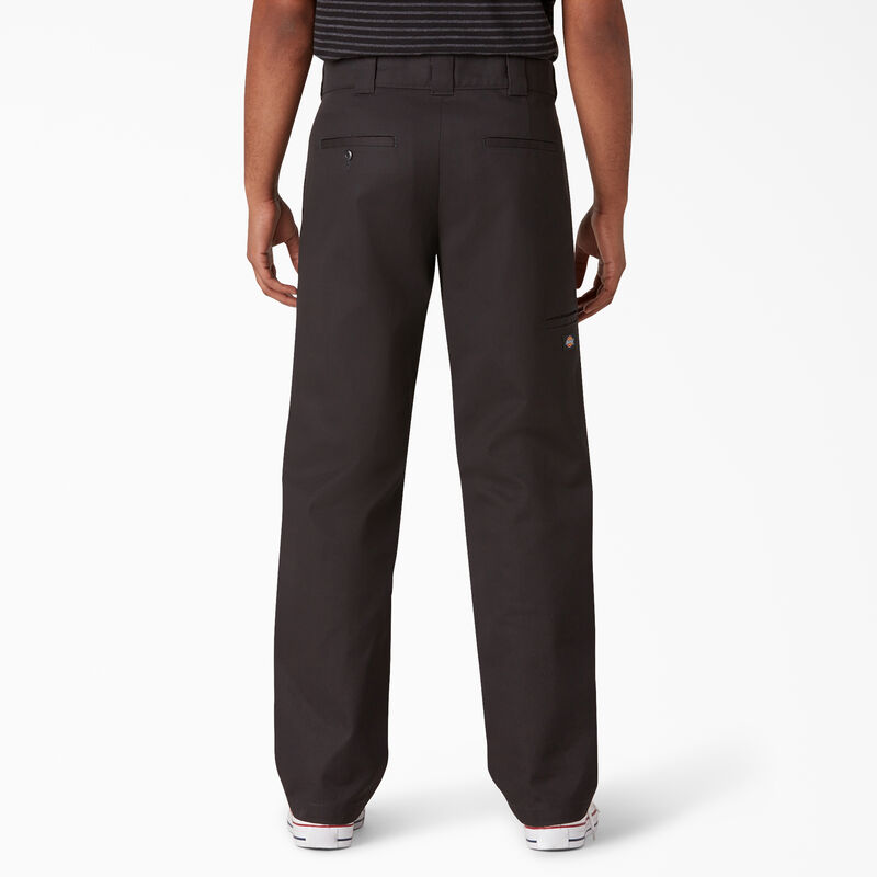 Dickies Slim Straight Fit Double Knee Pants Black ID-VD08a3pH