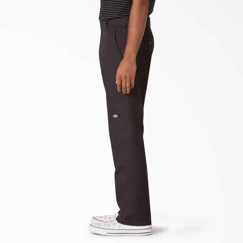Dickies Slim Straight Fit Double Knee Pants Black ID-VD08a3pH