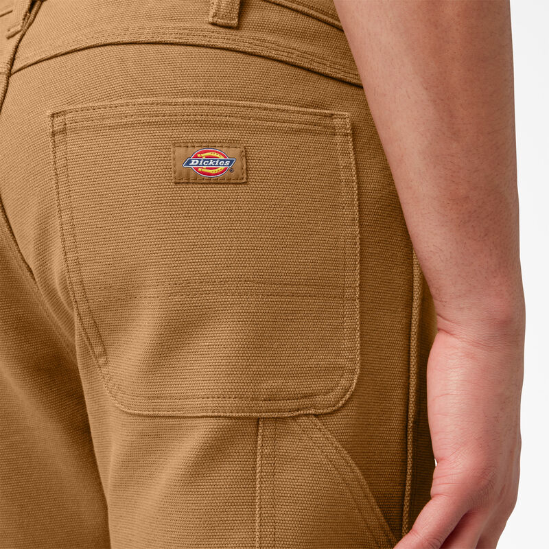 Dickies FLEX Lined Regular Fit Duck Carpenter Pants Rinsed Brown Duck ID-VGeDCcGV