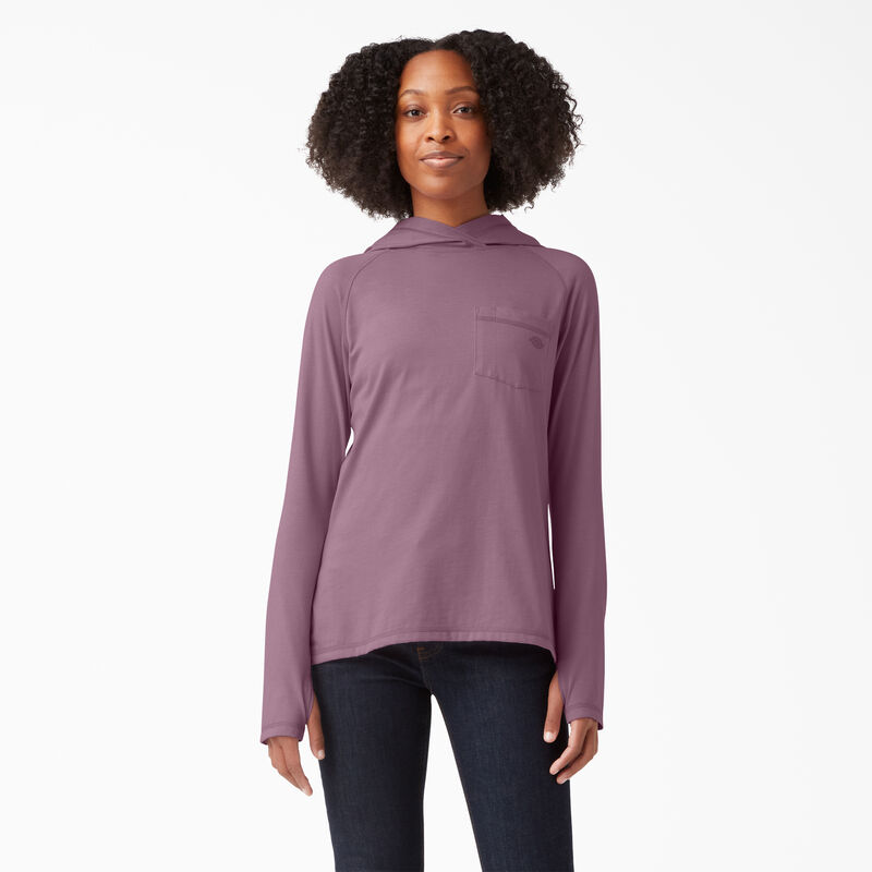Dickies Cooling Performance Sun Shirt Mauve Shadow Heather ID-VNZlPyY2