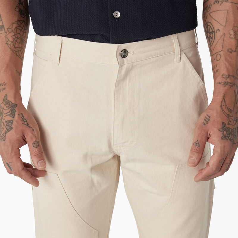 Dickies 1922 Regular Fit Double Knee Pants Rinsed Natural ID-VVJcFlGg