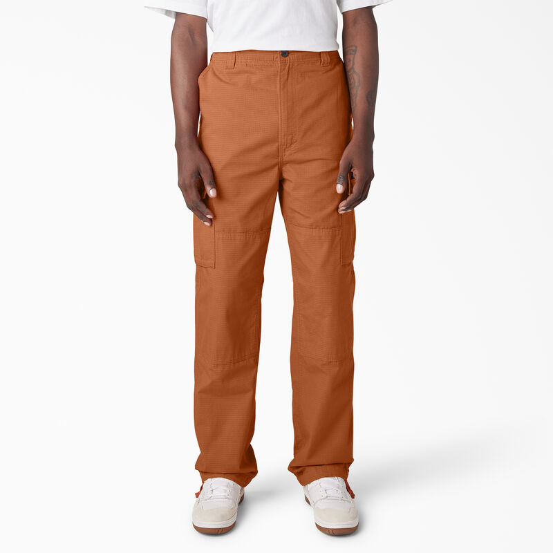 Dickies Eagle Bend Relaxed Fit Double Knee Cargo Pants Bombay Brown ID-Vqt6Ai95