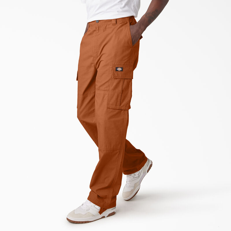 Dickies Eagle Bend Relaxed Fit Double Knee Cargo Pants Bombay Brown ID-Vqt6Ai95