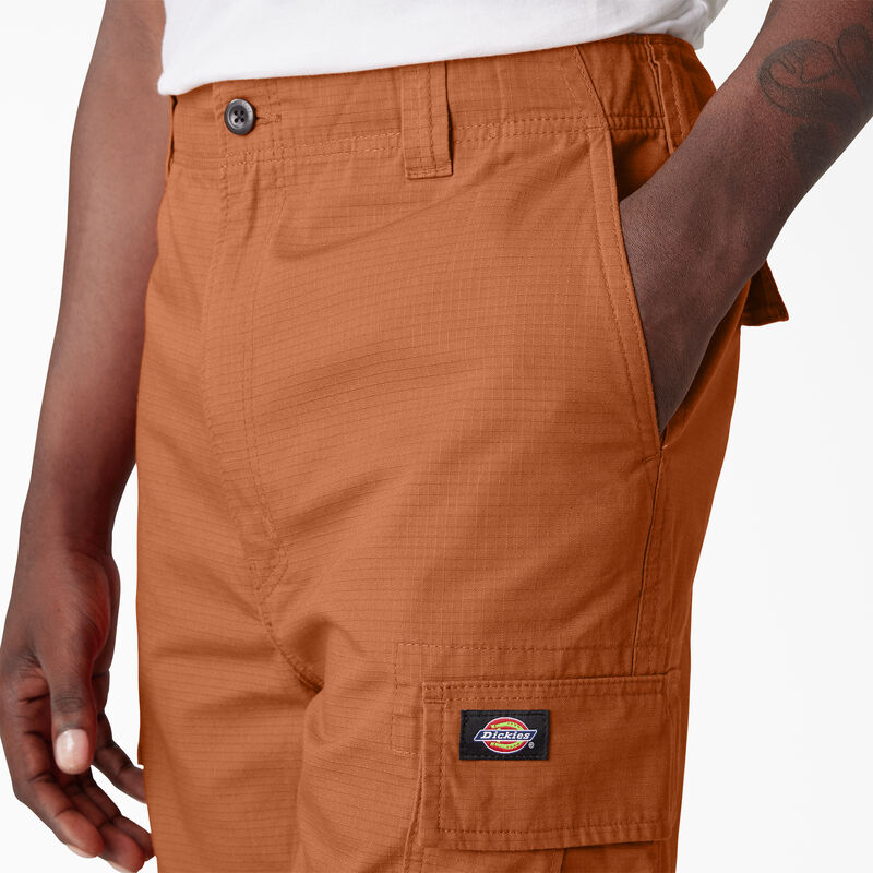 Dickies Eagle Bend Relaxed Fit Double Knee Cargo Pants Bombay Brown ID-Vqt6Ai95