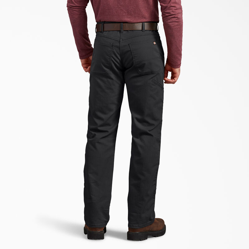 Dickies Regular Fit Duck Double Knee Pants Stonewashed Black ID-W7lpHXce