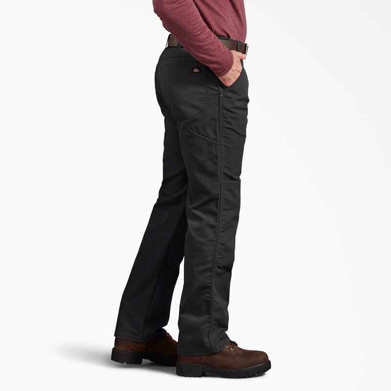 Dickies Regular Fit Duck Double Knee Pants Stonewashed Black ID-W7lpHXce