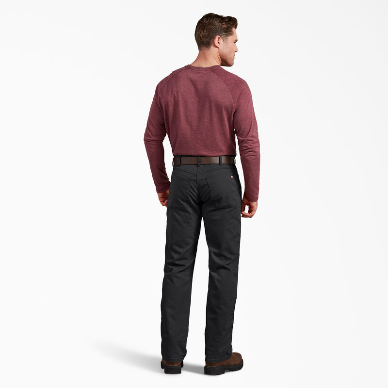 Dickies Regular Fit Duck Double Knee Pants Stonewashed Black ID-W7lpHXce