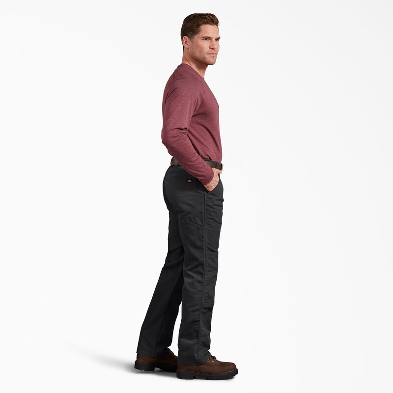 Dickies Regular Fit Duck Double Knee Pants Stonewashed Black ID-W7lpHXce