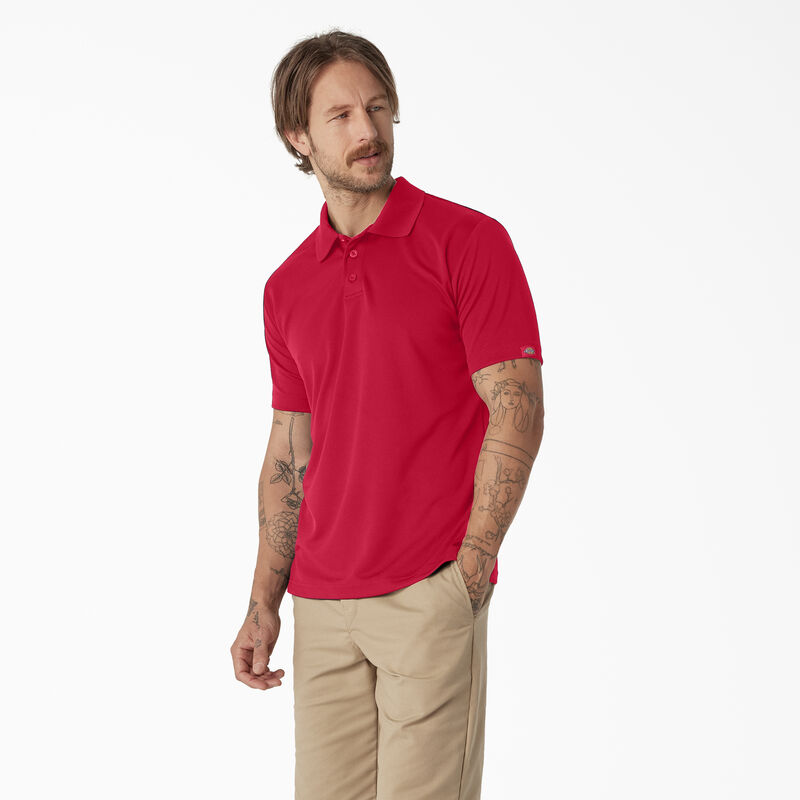Dickies Short Sleeve Performance Polo Shirt Apple Red ID-W8KFRh8h