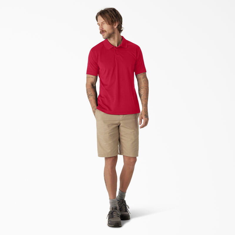 Dickies Short Sleeve Performance Polo Shirt Apple Red ID-W8KFRh8h