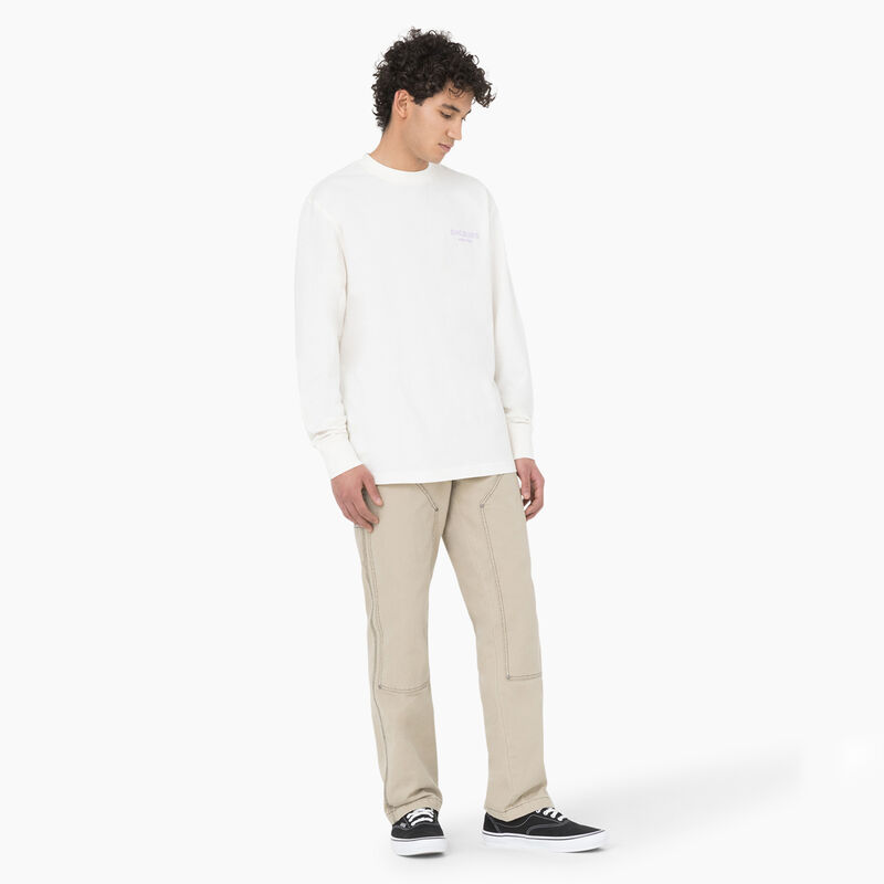 Dickies Oatfield Long Sleeve T-Shirt Cloud ID-WHFz8Ckt