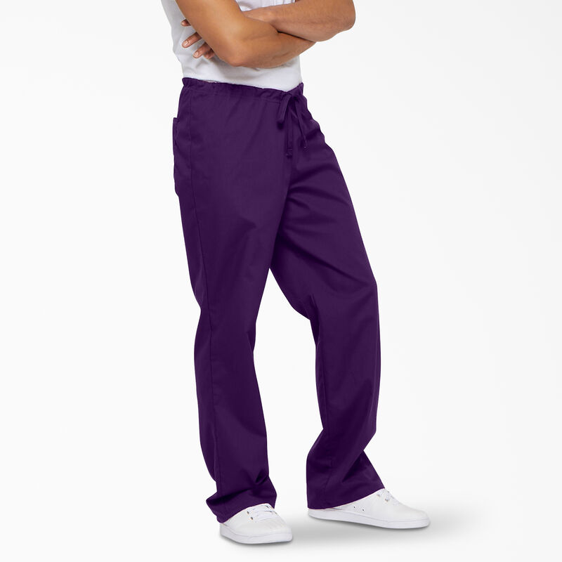 Dickies Unisex EDS Signature Scrub Pants Purple Eggplant ID-WOexQ3gF