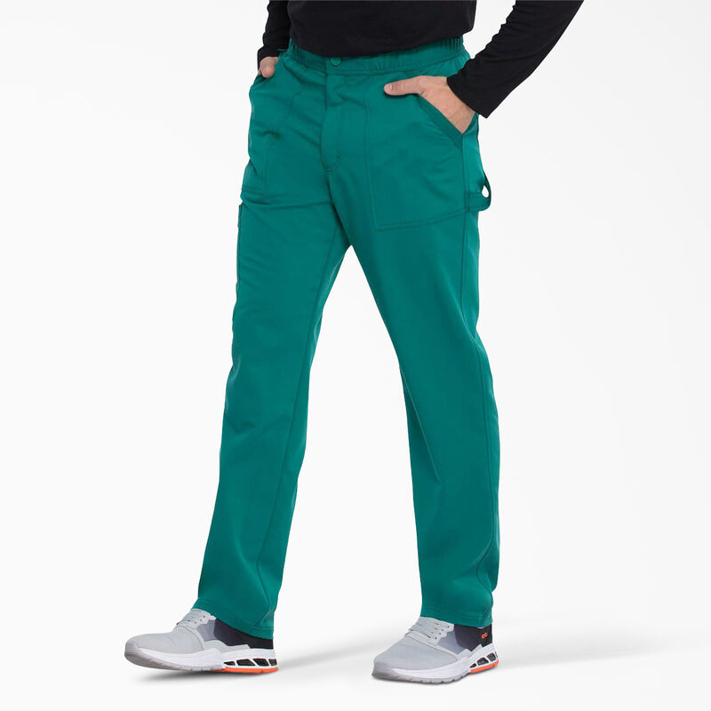 Dickies Men's Balance Zip Fly Scrub Pants Hunter Green ID-WRl6oUxH