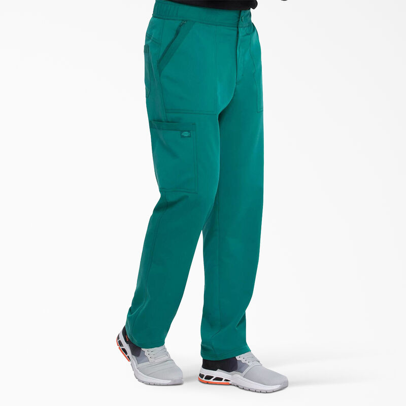 Dickies Men's Balance Zip Fly Scrub Pants Hunter Green ID-WRl6oUxH