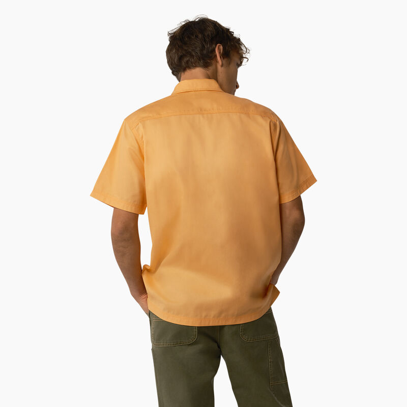 Dickies Madras Short Sleeve Work Shirt Papaya Smoothie ID-WZAwG1fS