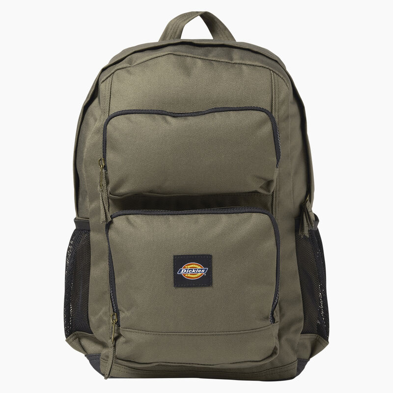 Dickies Double Pocket Backpack Moss Green ID-WdVW3FGI