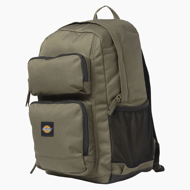 Dickies Double Pocket Backpack Moss Green ID-WdVW3FGI