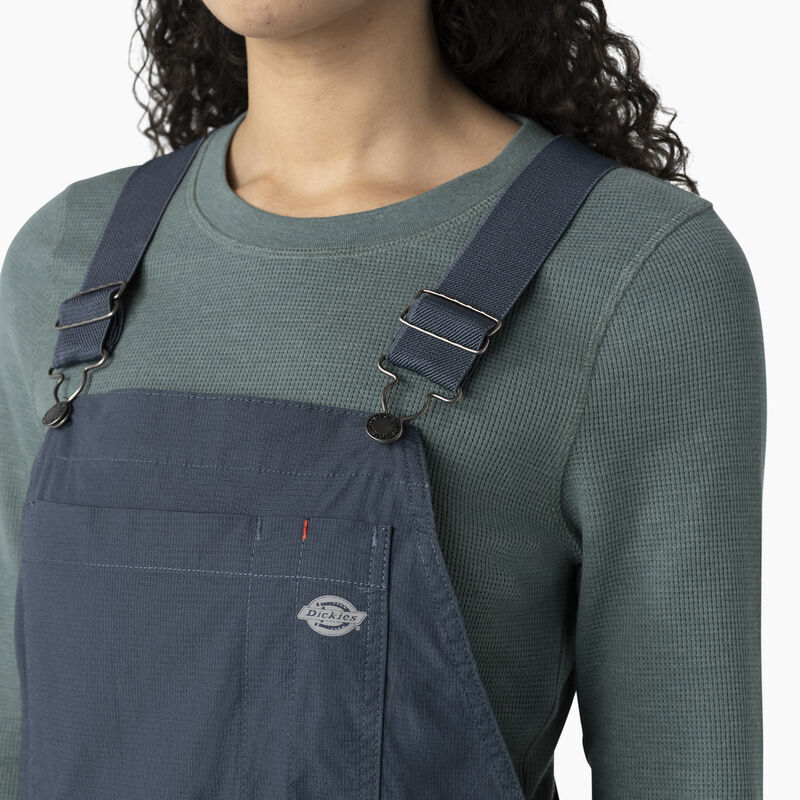 Dickies Cooling Ripstop Bib Overalls Rinsed Air Force Blue ID-Wf7gxon2