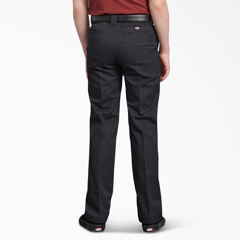 Dickies Boys' Slim Fit Pants, 4-20 Black ID-WgsoDUP5