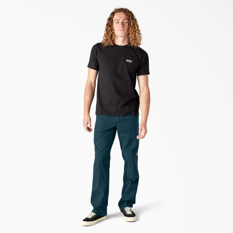 Dickies Skateboarding Regular Fit Double Knee Pants Reflecting Pond ID-WvzohWin
