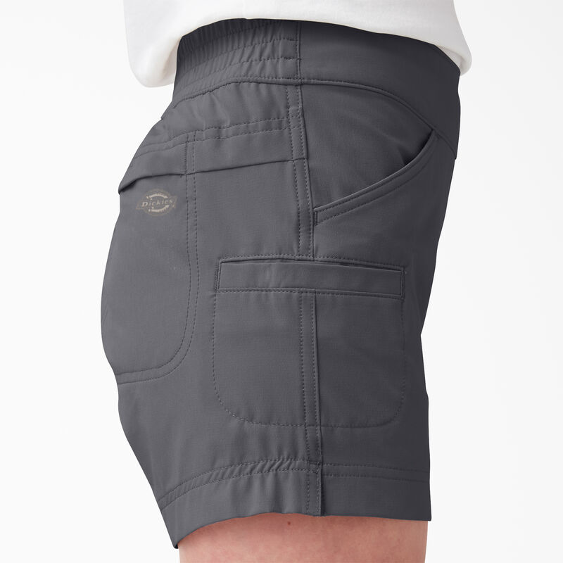 Dickies Cooling Relaxed Fit Pull-On Shorts, 5'' Graphite Gray ID-Wzn7YzpI