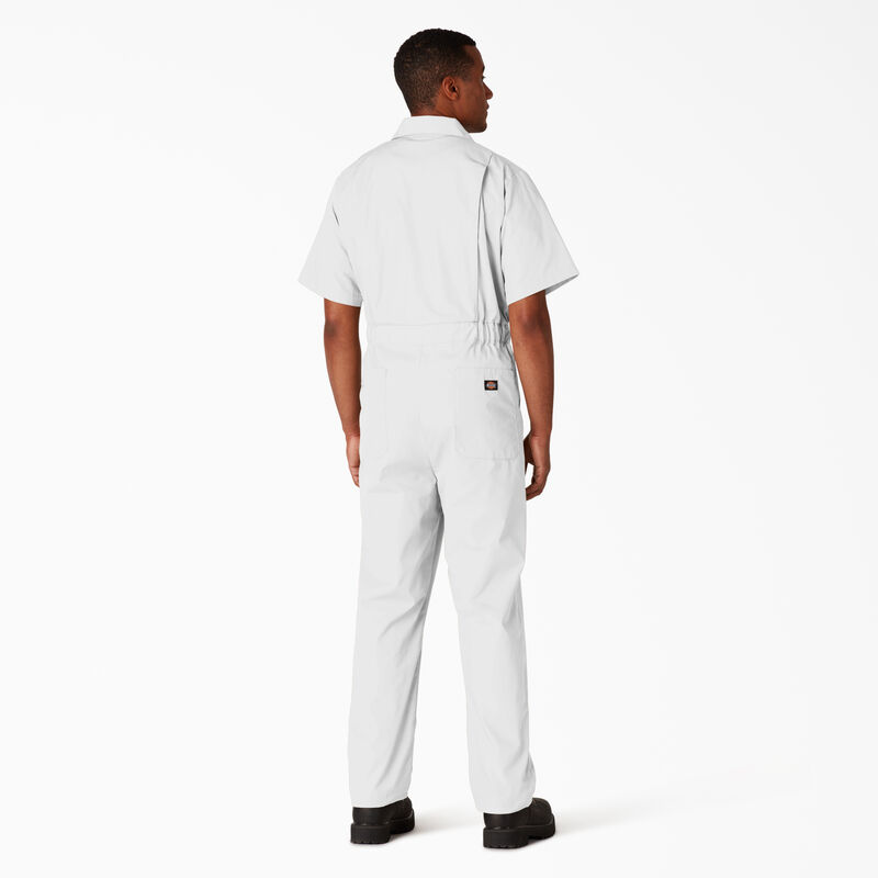Dickies Short Sleeve Coveralls White ID-XPgrx4NX
