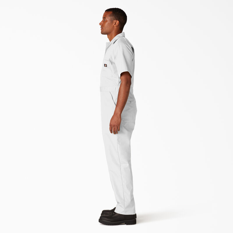 Dickies Short Sleeve Coveralls White ID-XPgrx4NX