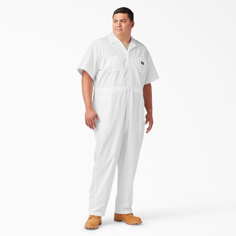 Dickies Short Sleeve Coveralls White ID-XPgrx4NX