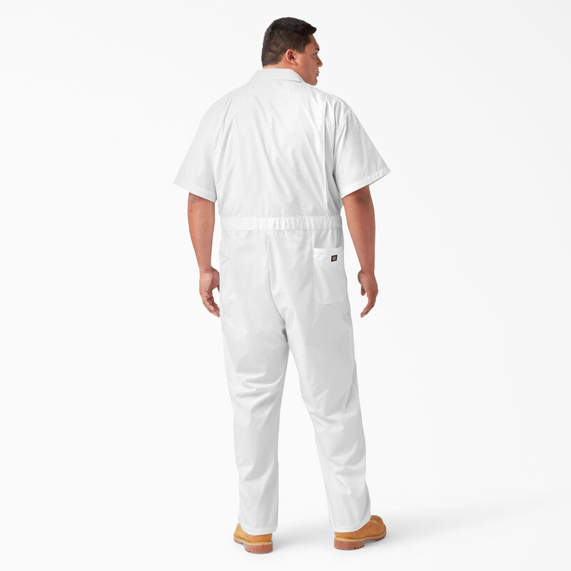 Dickies Short Sleeve Coveralls White ID-XPgrx4NX